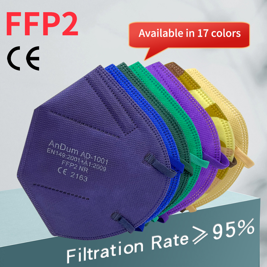 Respirator Half Face - 10PCS FFP2 Mask CE Approved Filtering