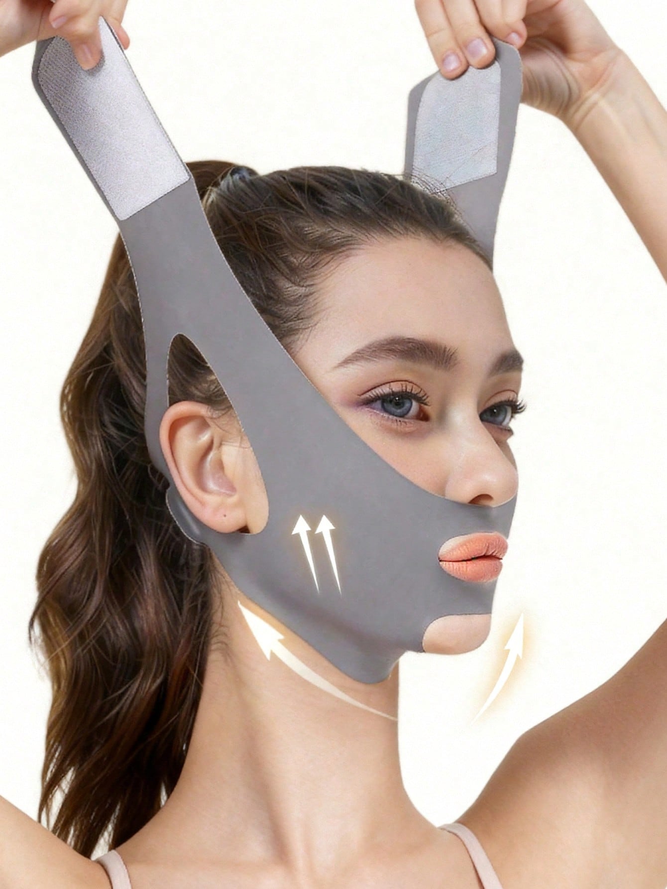 Sports Mask Breathable - 1 Piece Of Women'S V-Shaped Lifting