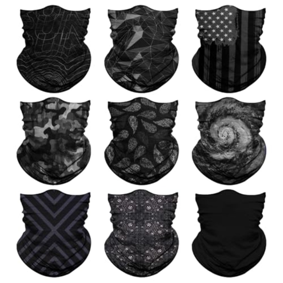 Neck Gaiter for Men Women Head - Neck Gaiter Face Cover のレビューと価格