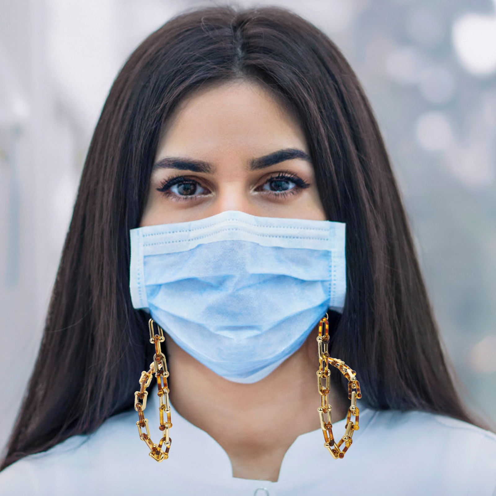 Premium Horsehoof Resin Mask C - Mask Chain Holder のレビューと価格