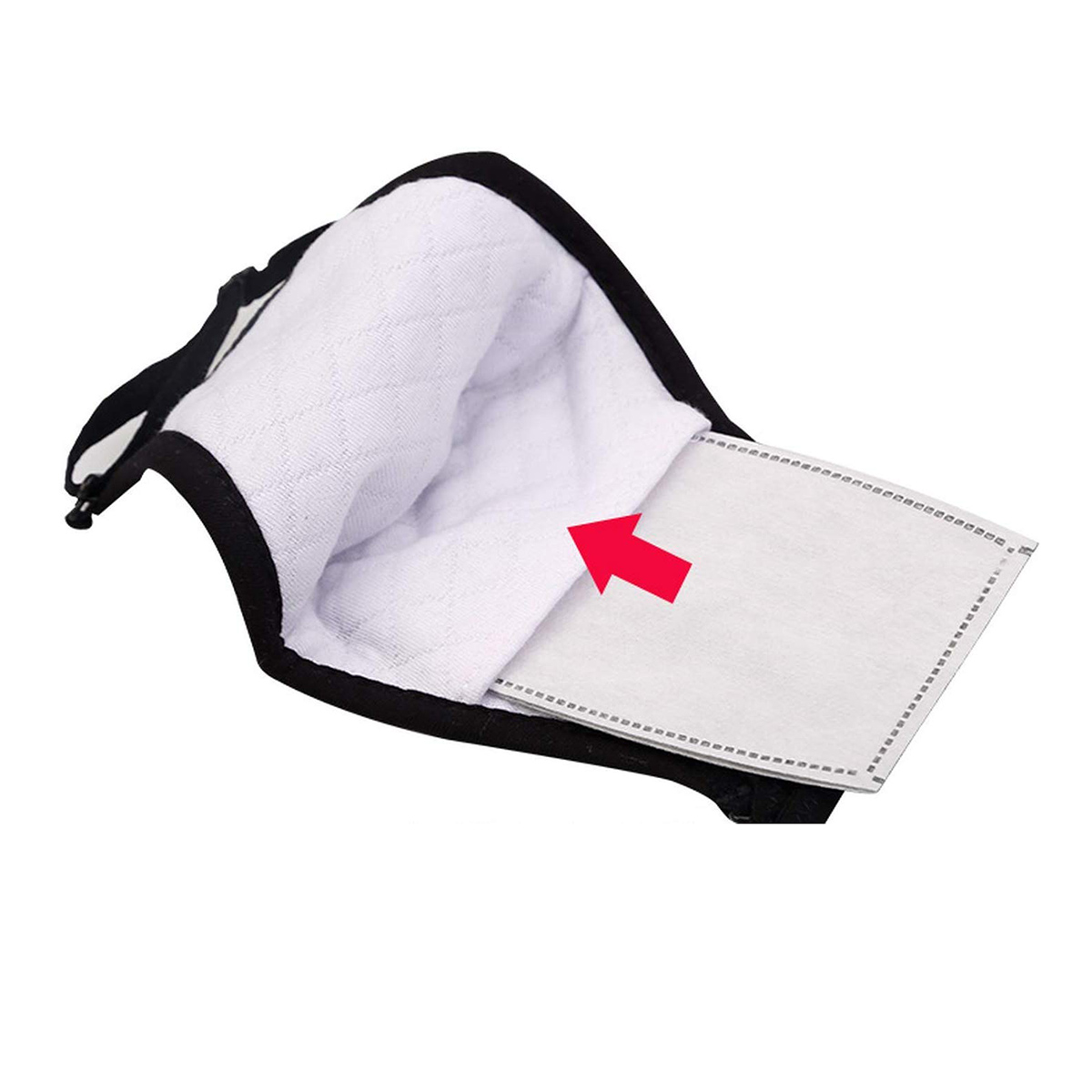Adjustable Face Mask Anti-dust - Pm2.5 Filter Insert のレビューと価格