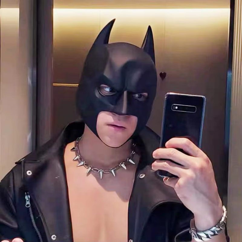 Halloween Black Bat Mask Super - Respirator Half Face のレビューと価格