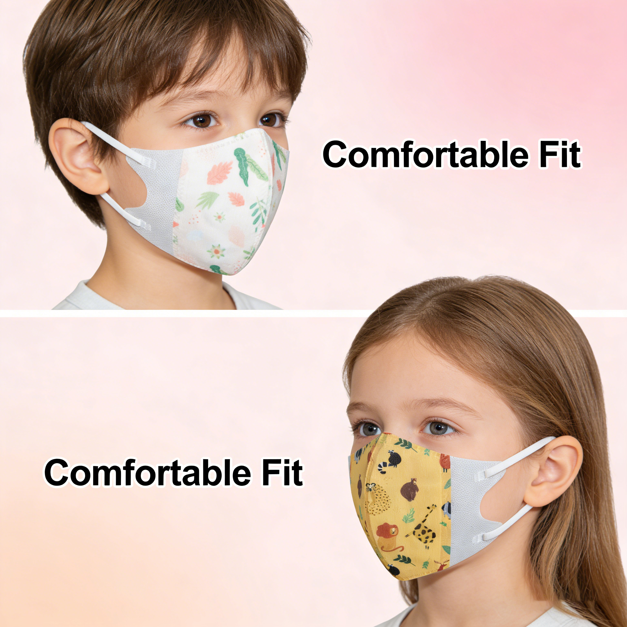 50-100pcs  Kids Face Mask FPP2 - Disposable Surgical Mask のレビューと価格