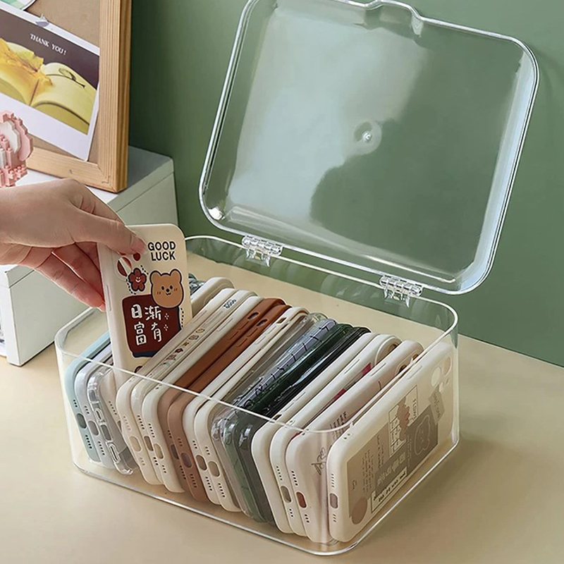 Acrylic Sundries Storage Baske - Face Mask Storage Box のレビューと価格