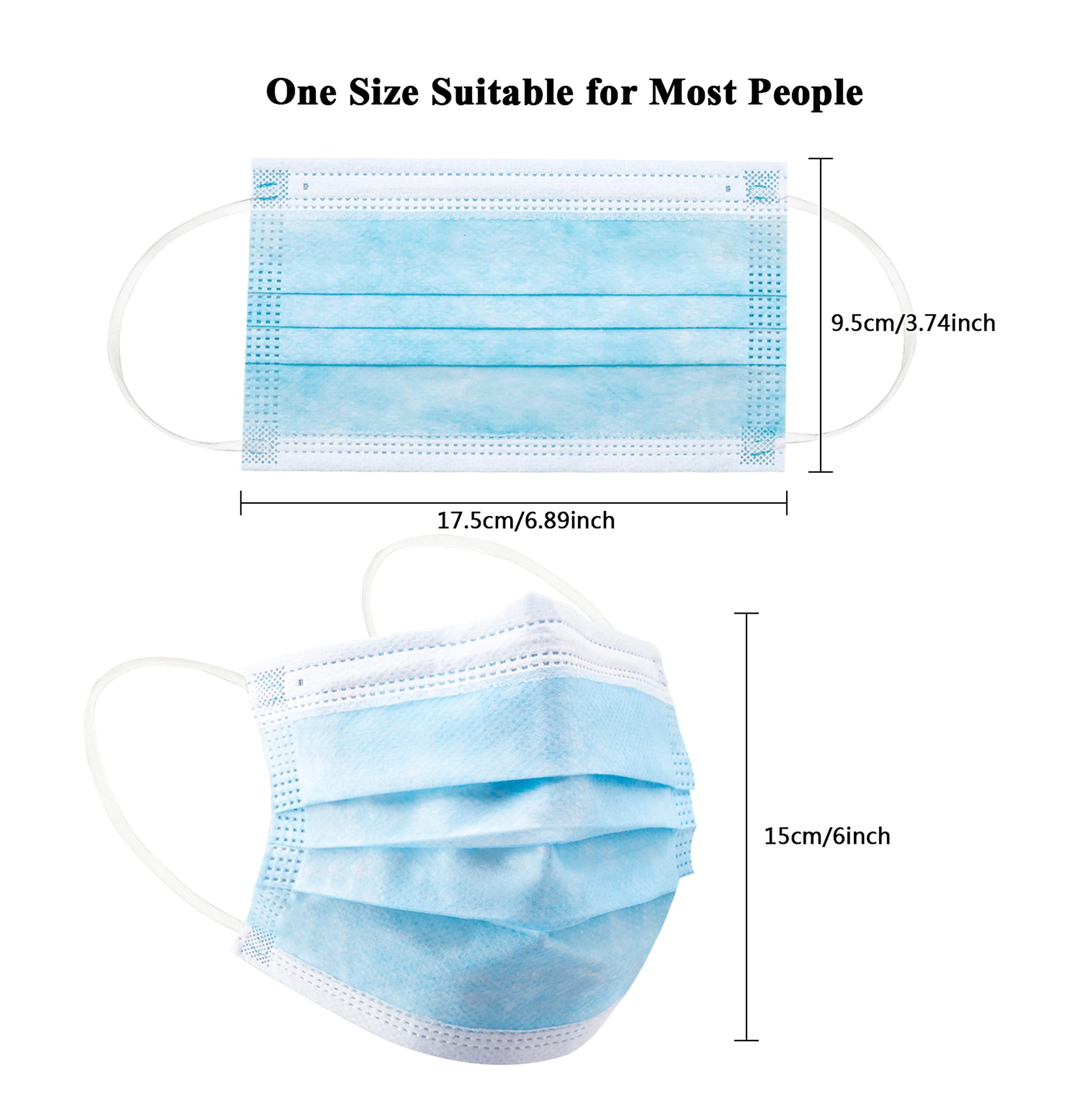 50/100Pcs Disposable Mask for  - Kids Face Mask のレビューと価格