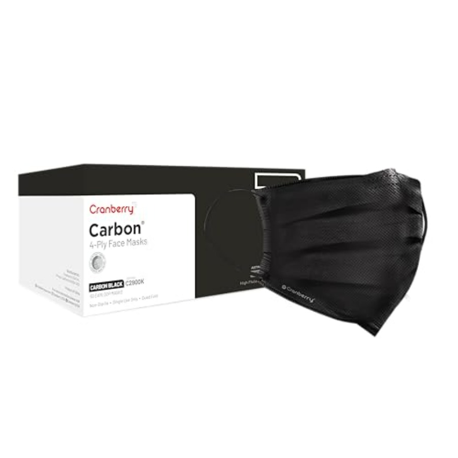 Cranberry USA Carbon Black Fac - Black Face Mask Pack のレビューと価格