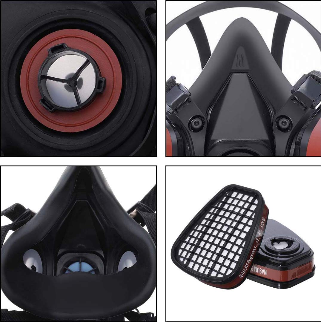 Dust Gas Mask Anti-fog Safety  - Dust Mask Construction のレビューと価格