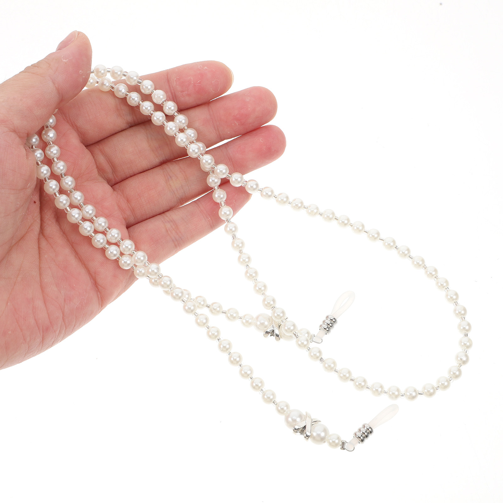 Pearl Eyeglass Cord Stylish Be - Mask Chain Holder のレビューと価格