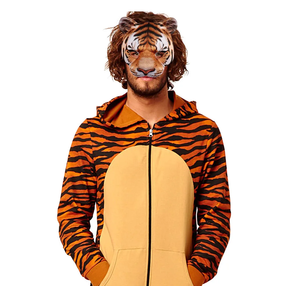 3D Animal Mask Halloween Masqu - Respirator Half Face のレビューと価格