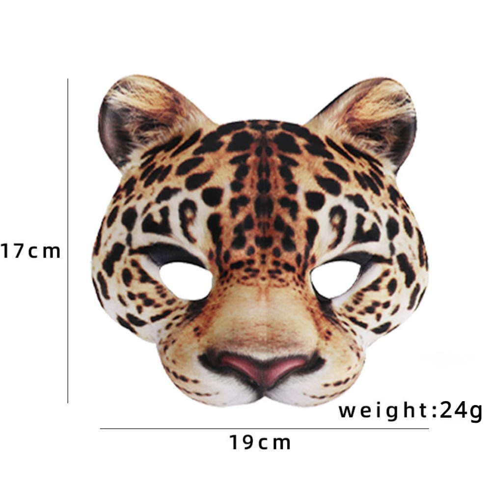 3D Animal Mask Halloween Masqu - Respirator Half Face のレビューと価格