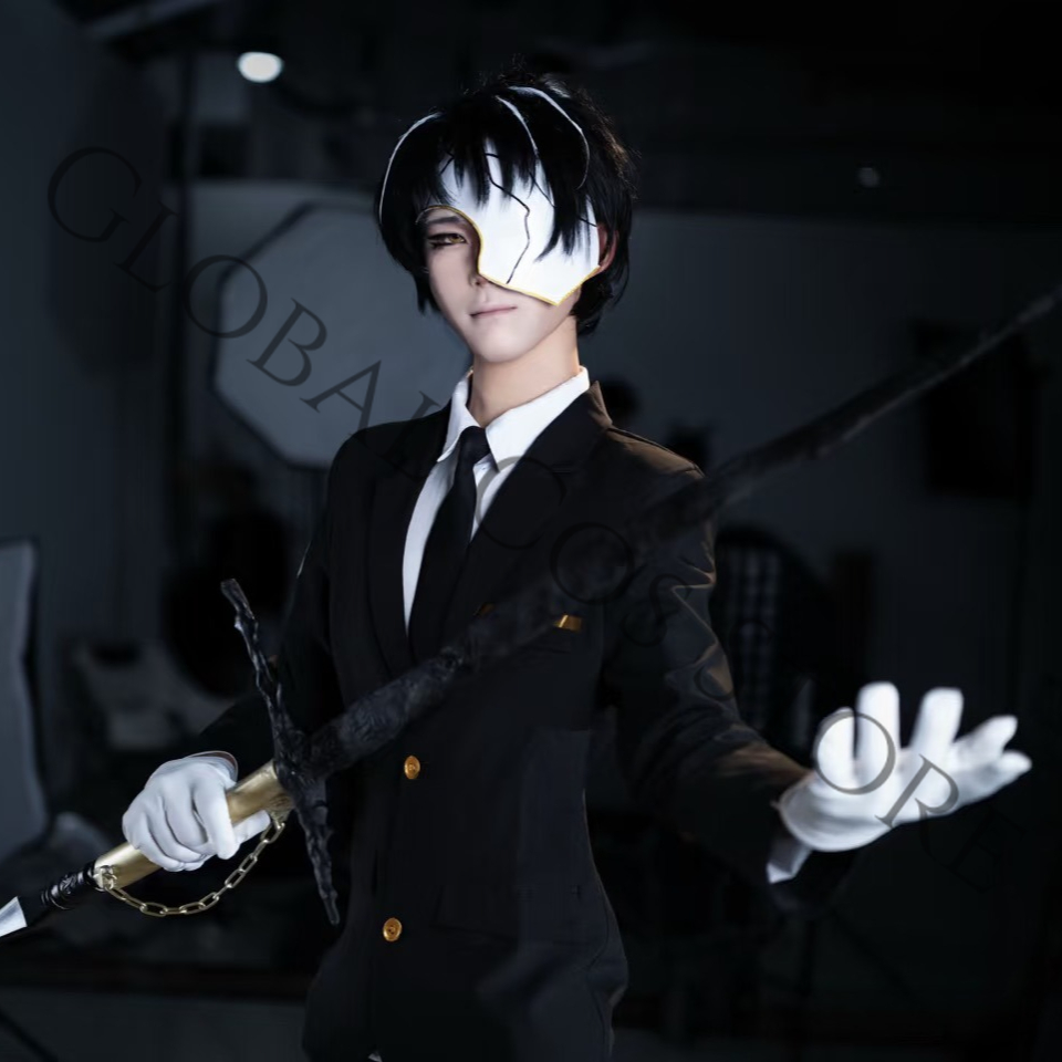Game Character Rien Cosplay Co - Black Face Mask Pack のレビューと価格