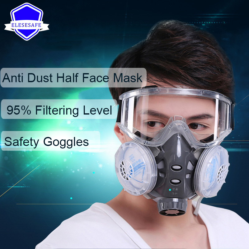 New Anti Dust Mask Full Face R - Dust Mask Construction のレビューと価格