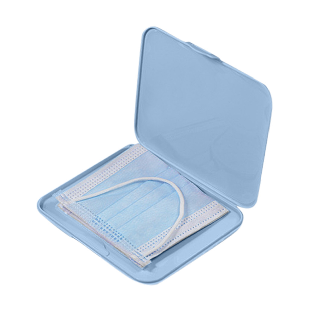 Pink Mask Cover Green Box Mask - Face Mask Storage Box のレビューと価格