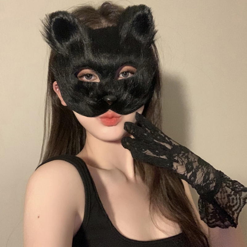 Plush Therian Mask Halloween C - Respirator Half Face のレビューと価格