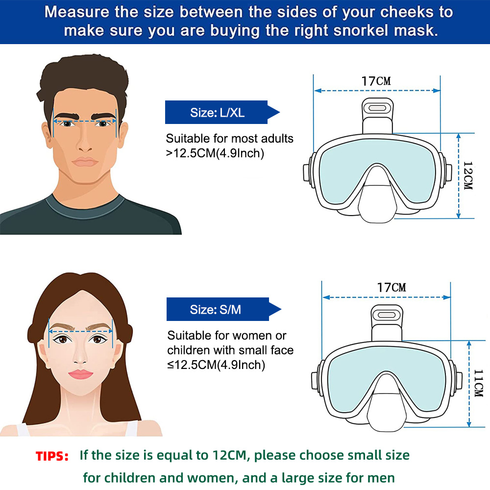 Diving Masks Foldable Anti-Fog - Anti Pollution Mask のレビューと価格