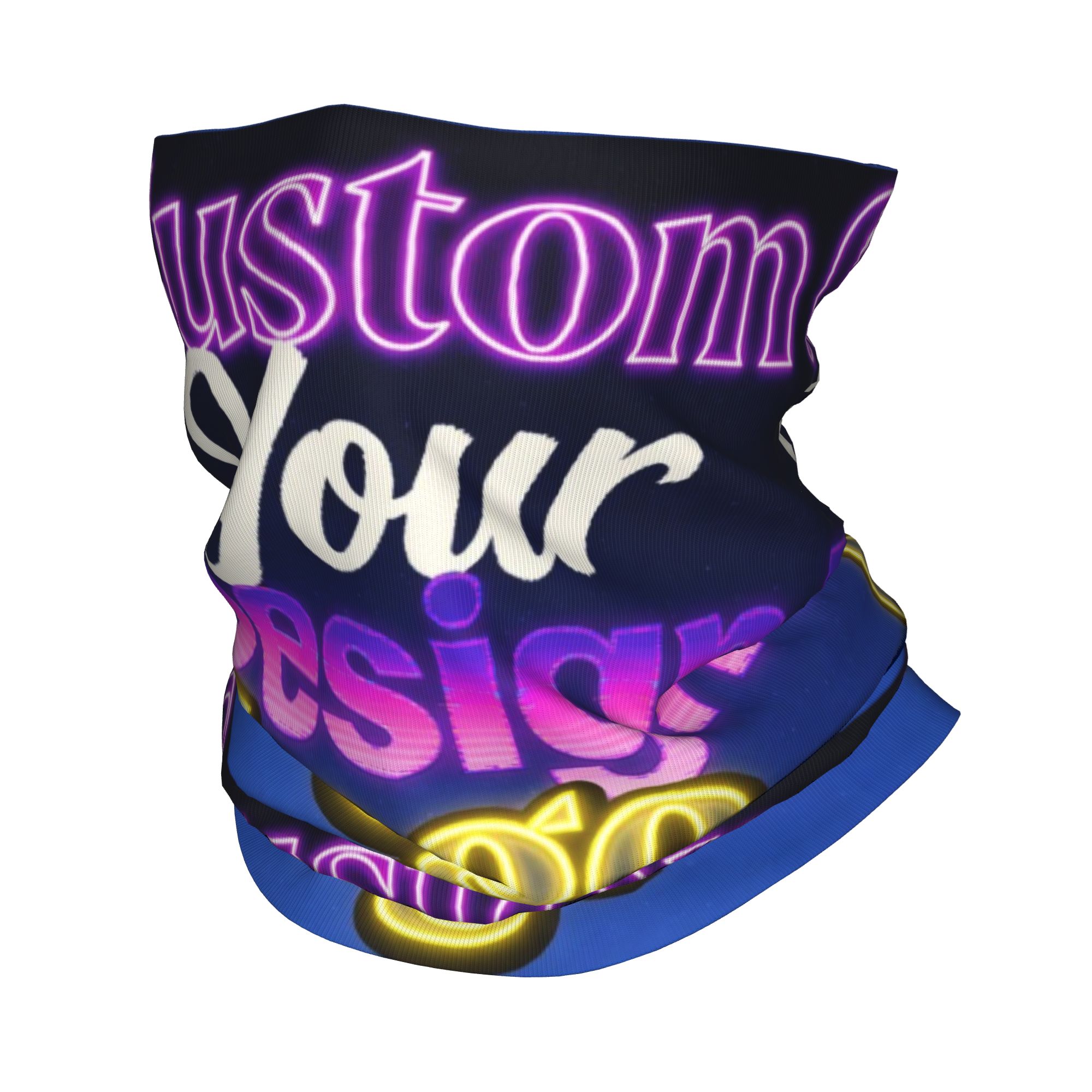Custom Custom Your Design Logo - Neck Gaiter Face Cover のレビューと価格