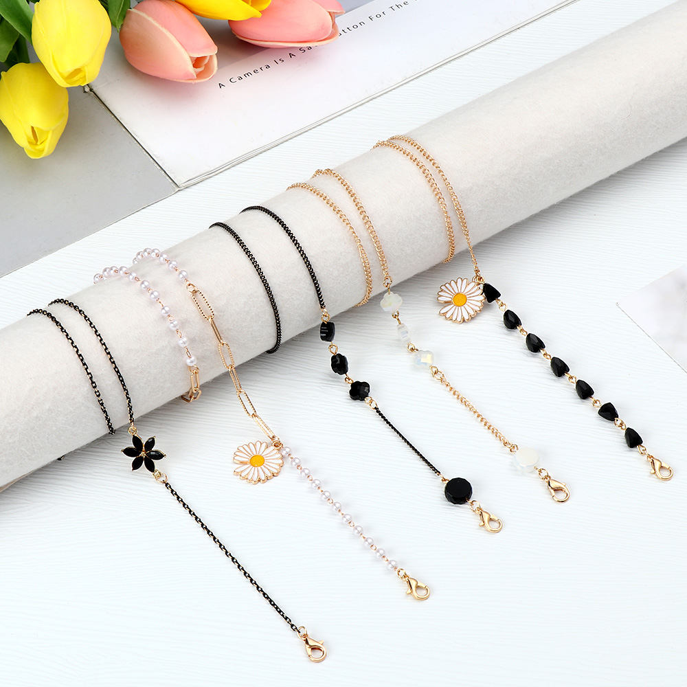 Fashion Women Anti-Lost Glasse - Mask Chain Holder のレビューと価格