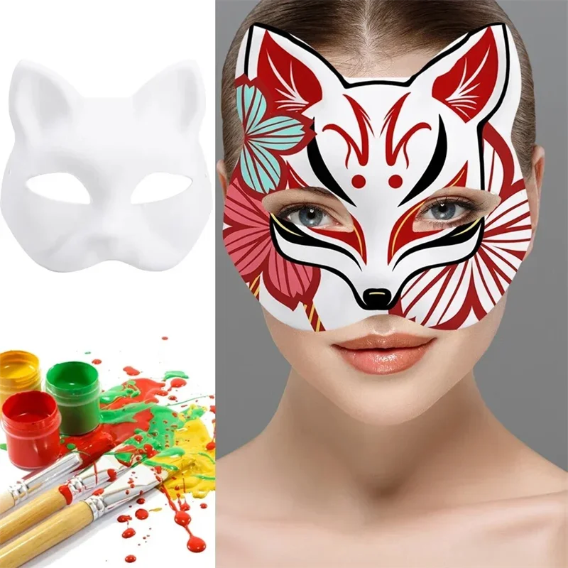 Mask Paper Blank Mask Hallowee - Respirator Half Face のレビューと価格