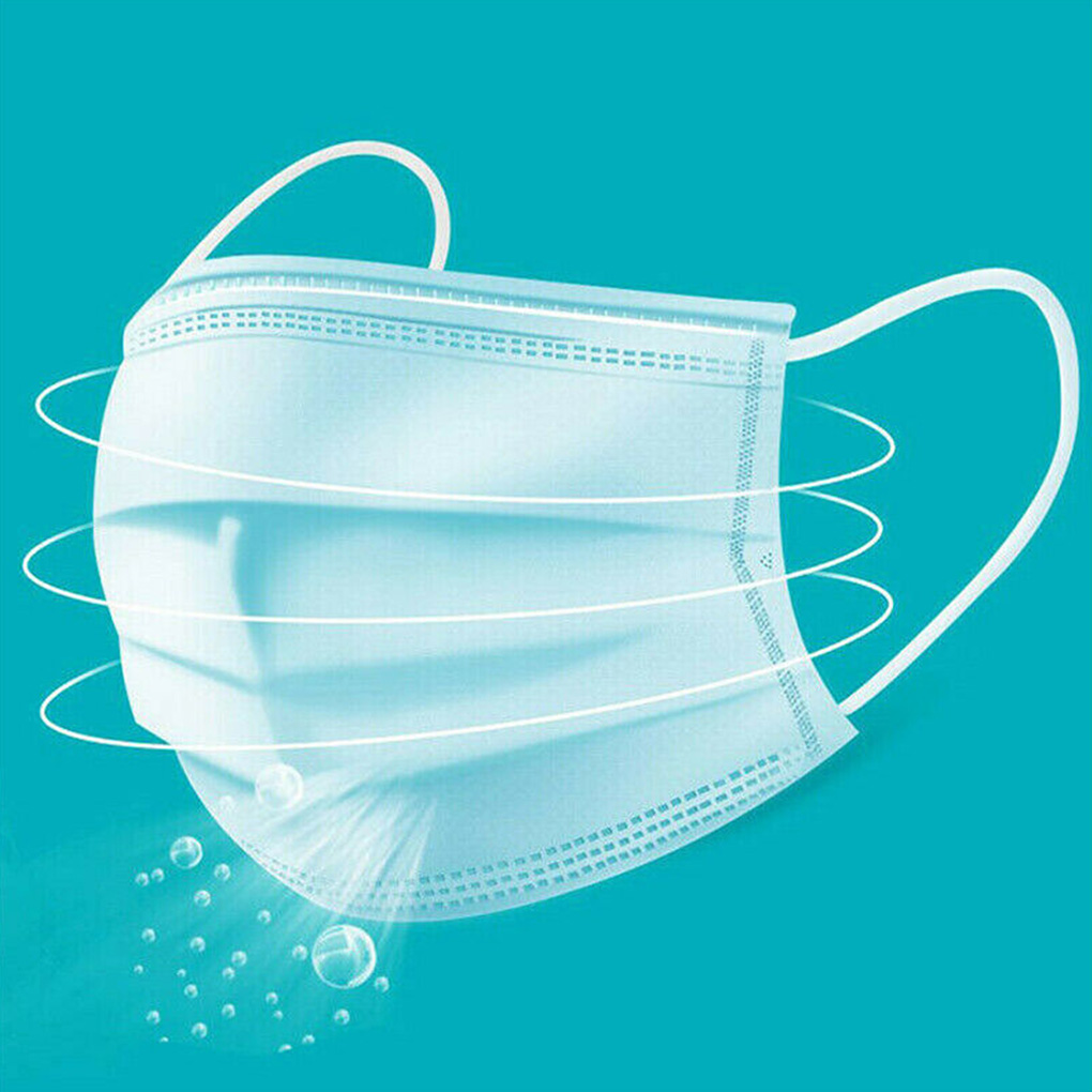 50piece Safe And Professional  - Disposable Mask Blue のレビューと価格