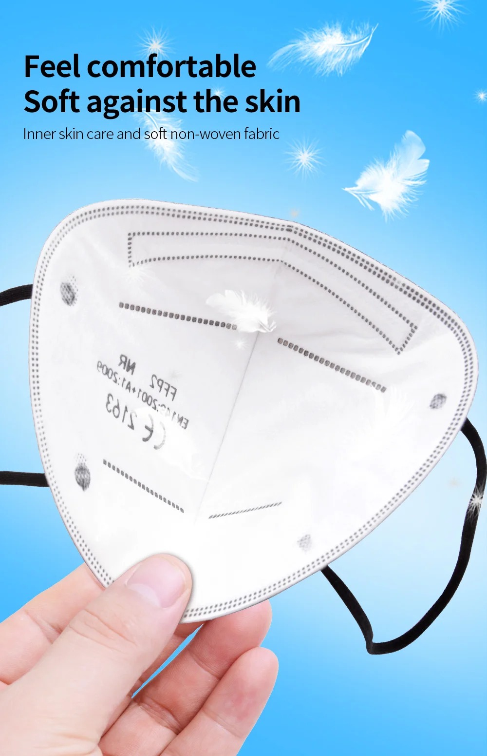 5Layer FFP2 Masks CE Approve K - Black Face Mask Pack のレビューと価格