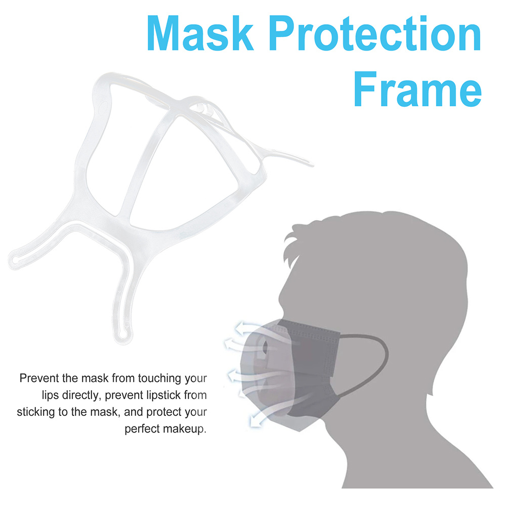 5pcs Silicone Bracket 3D Inser - Silicone Mask Bracket のレビューと価格