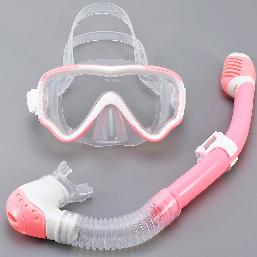 Kids Diving Mask Snorkel Set S - Anti Pollution Mask のレビューと価格