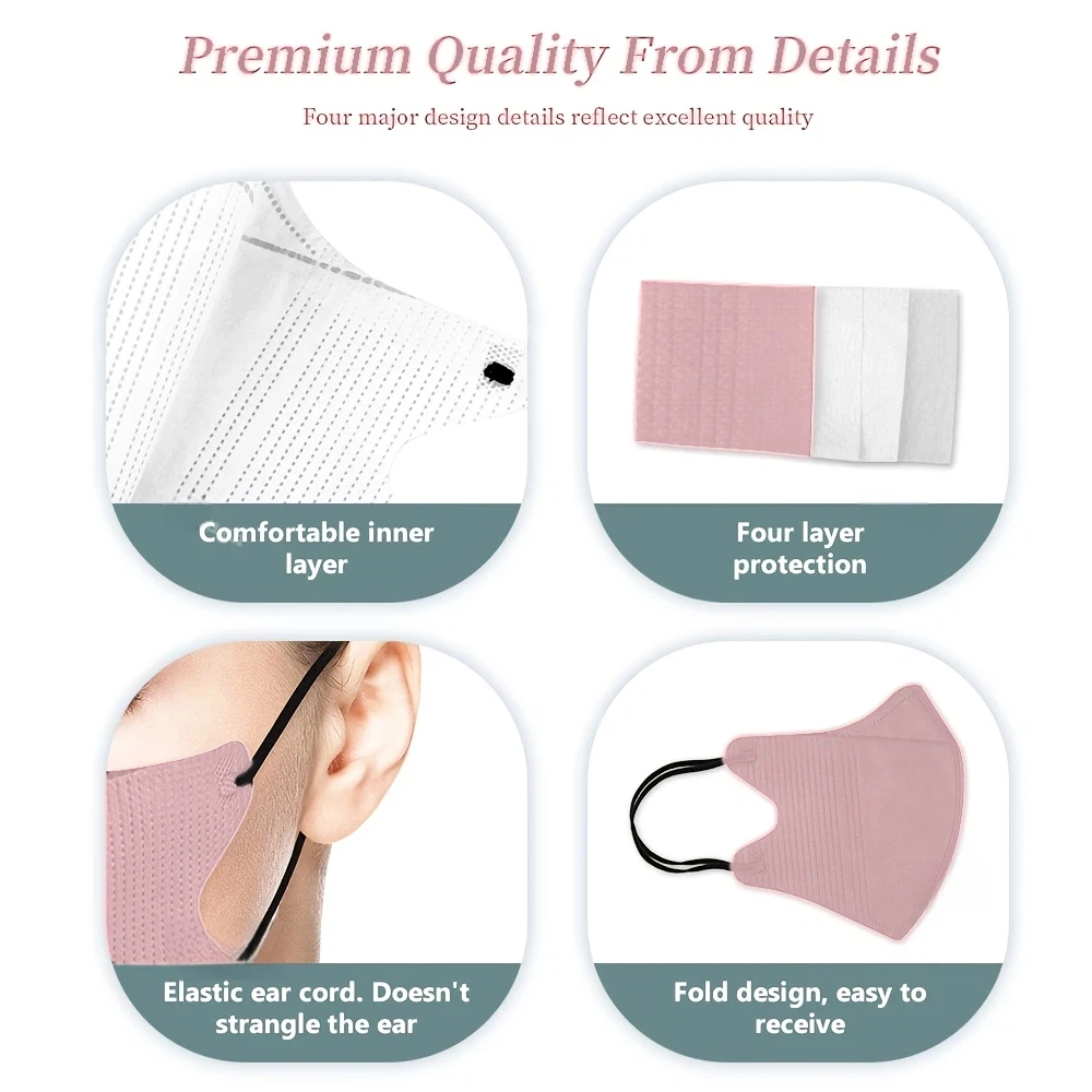200Pcs/3D Three-Dimensional Da - Disposable Mask Blue のレビューと価格