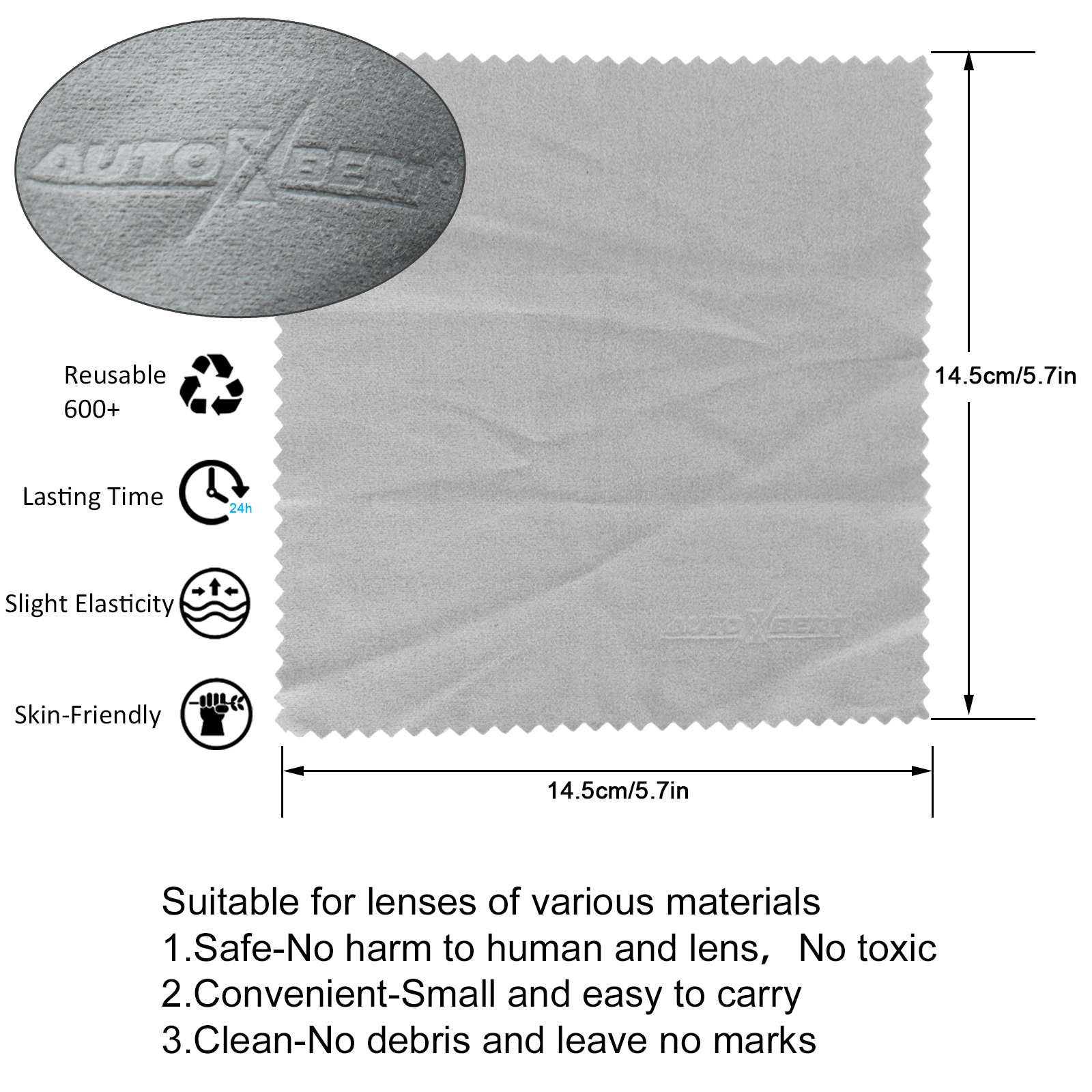 Reusable Anti-Fog Lens Wipes A - Cloth Face Mask Washable のレビューと価格