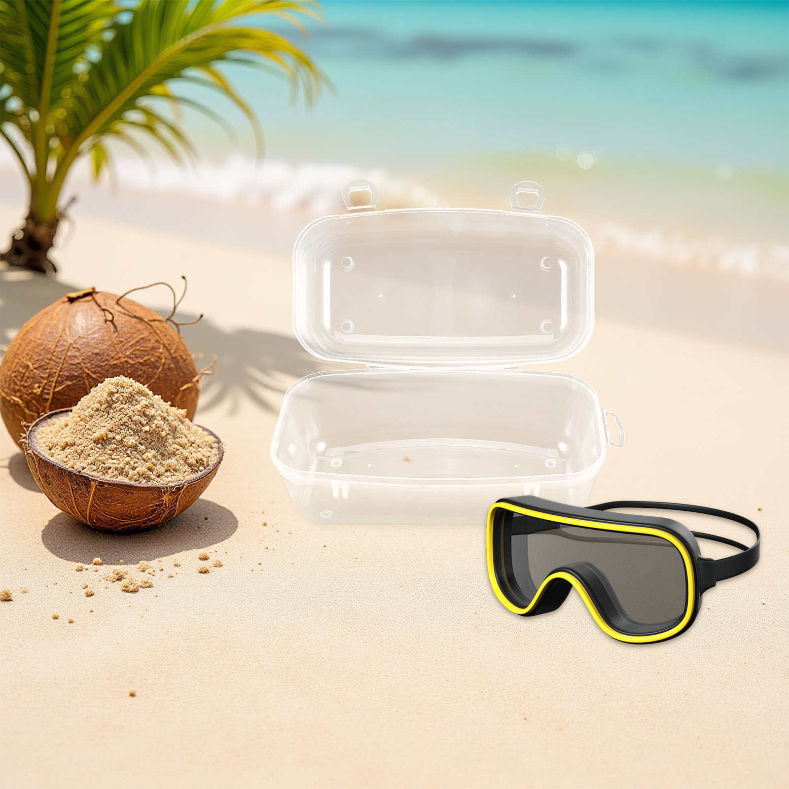 Hard Shell Diving Masks Case W - Mask Case Hard Shell のレビューと価格
