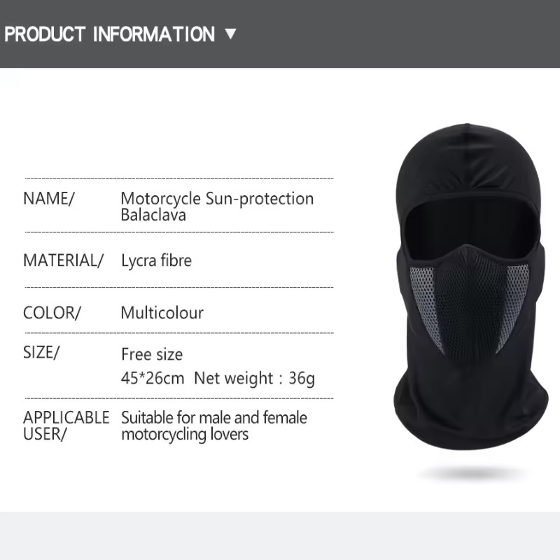 Full Face Mask Cycling Windpro - Sports Mask Breathable のレビューと価格