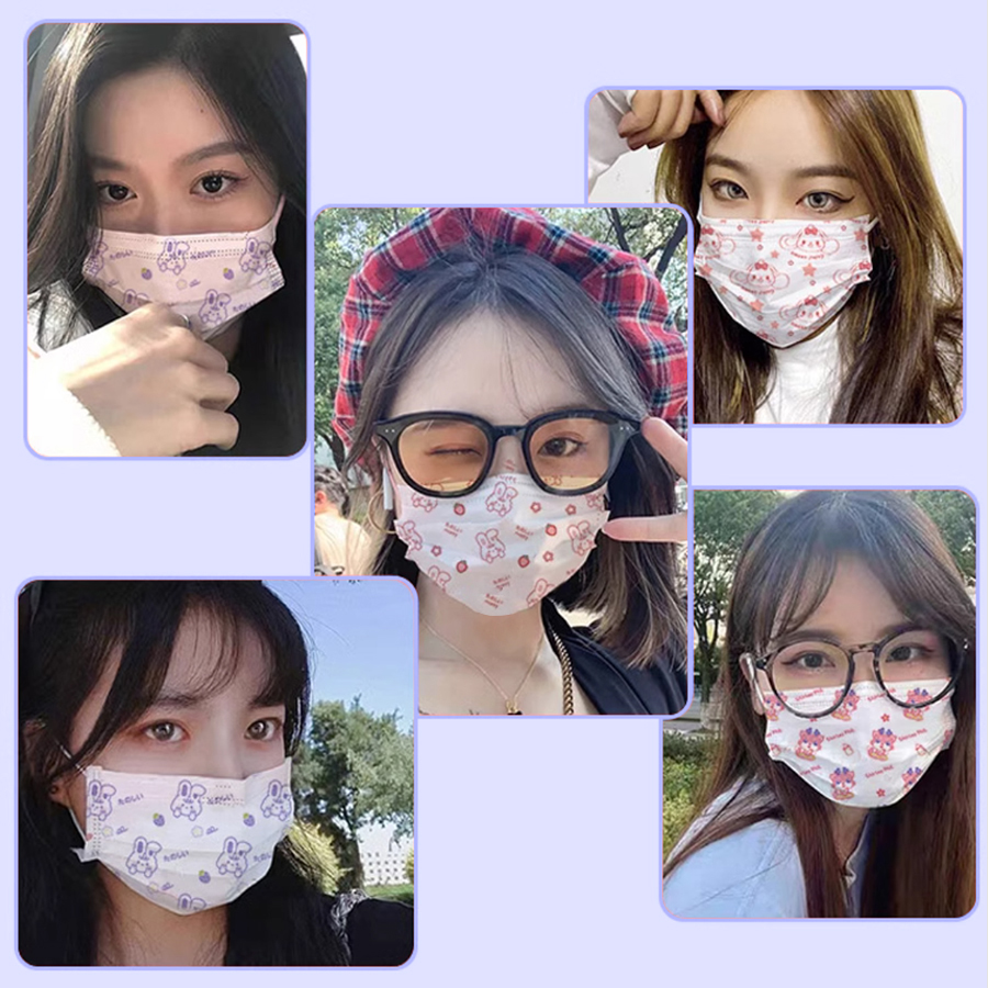 Cartoon Face Mask Adult Childr - Kids Face Mask のレビューと価格