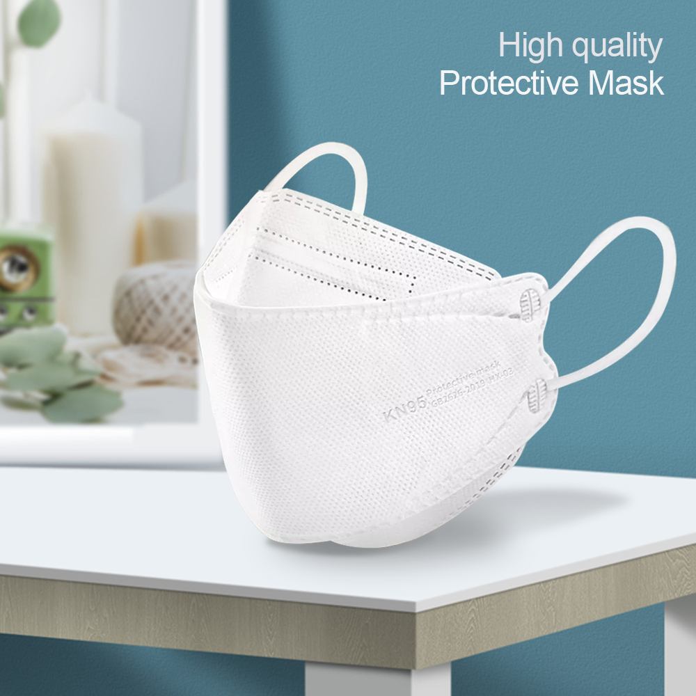 10-200pcs fpp2 fish mask kn95  - Disposable Surgical Mask のレビューと価格
