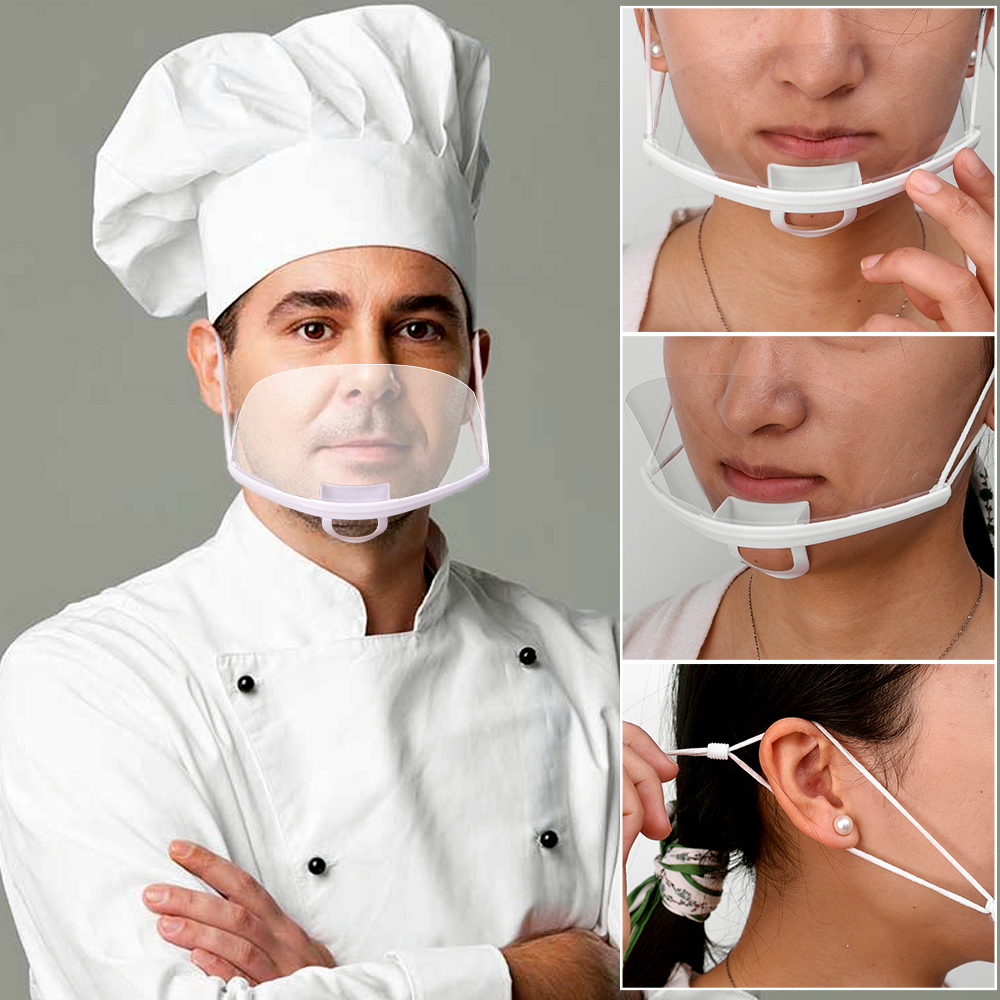 10/5/1x Plastic Clear Mask Shi - Anti Pollution Mask のレビューと価格