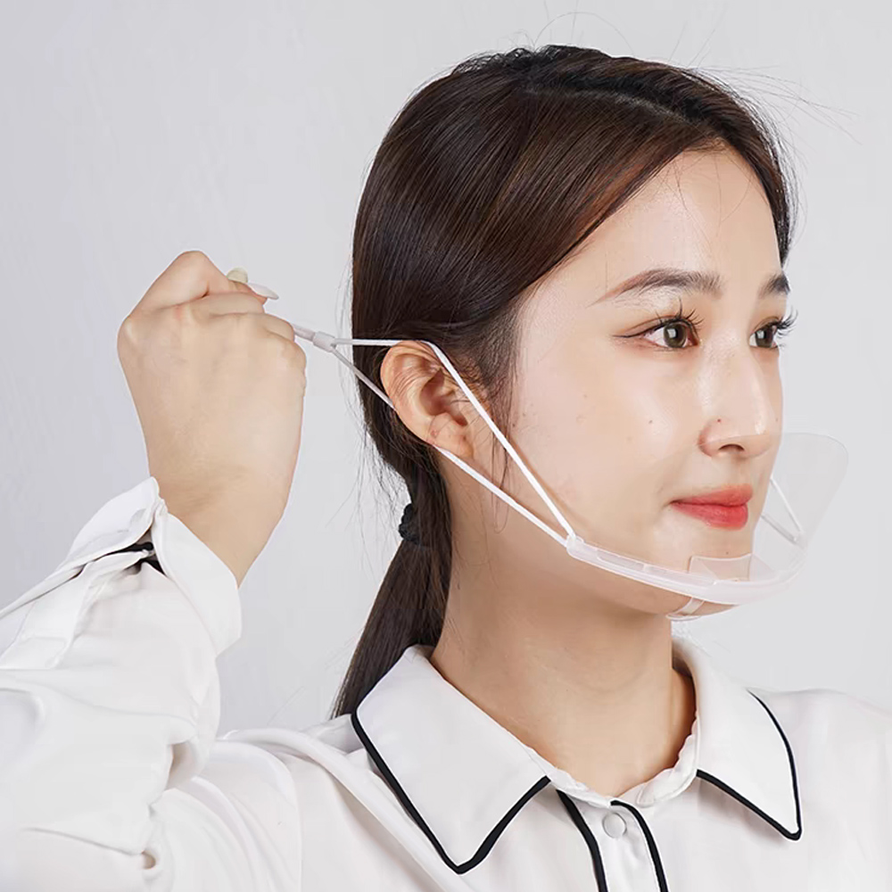 10/5/1x Plastic Clear Mask Shi - Anti Pollution Mask のレビューと価格