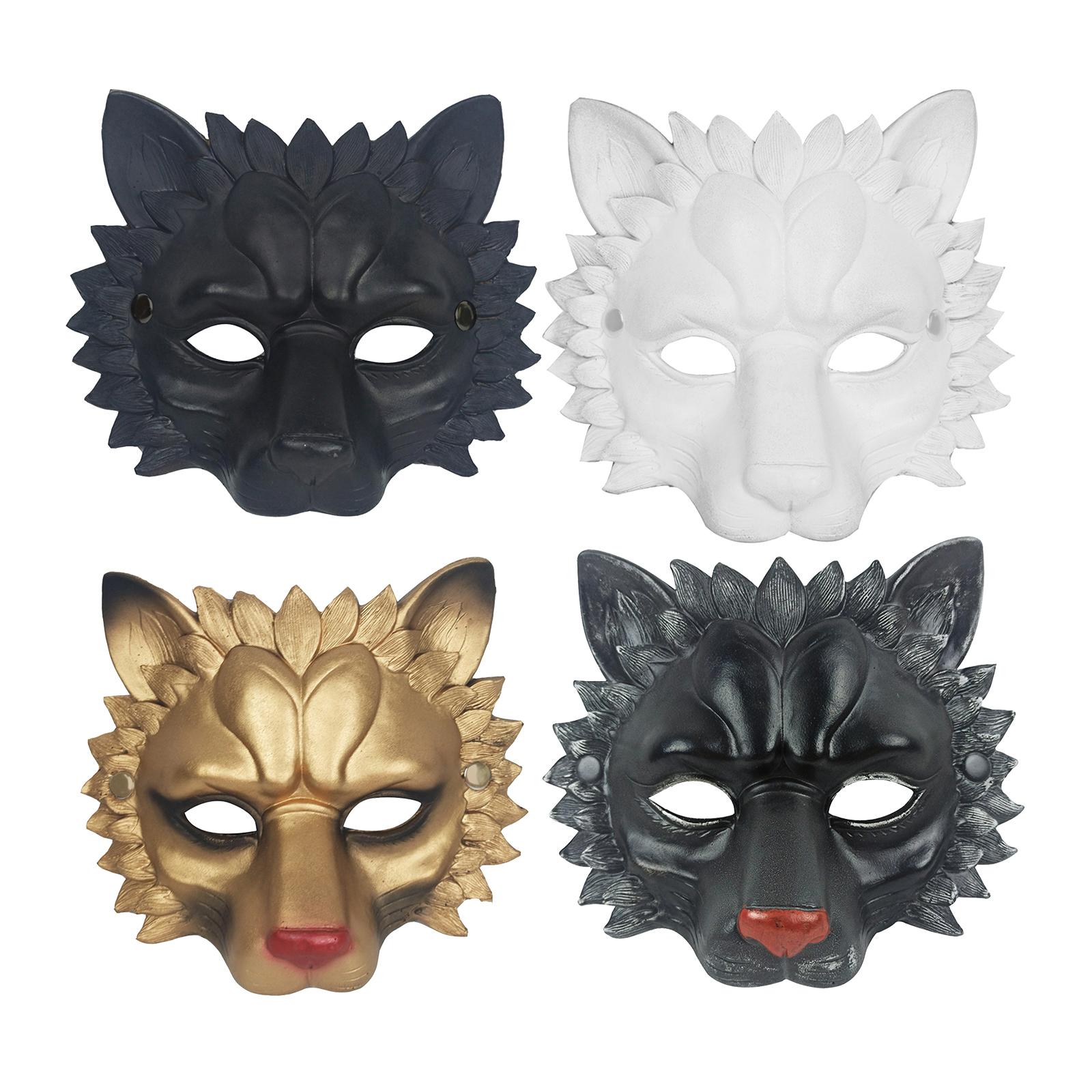 Lion Mask Half Face Decorative - Respirator Half Face のレビューと価格