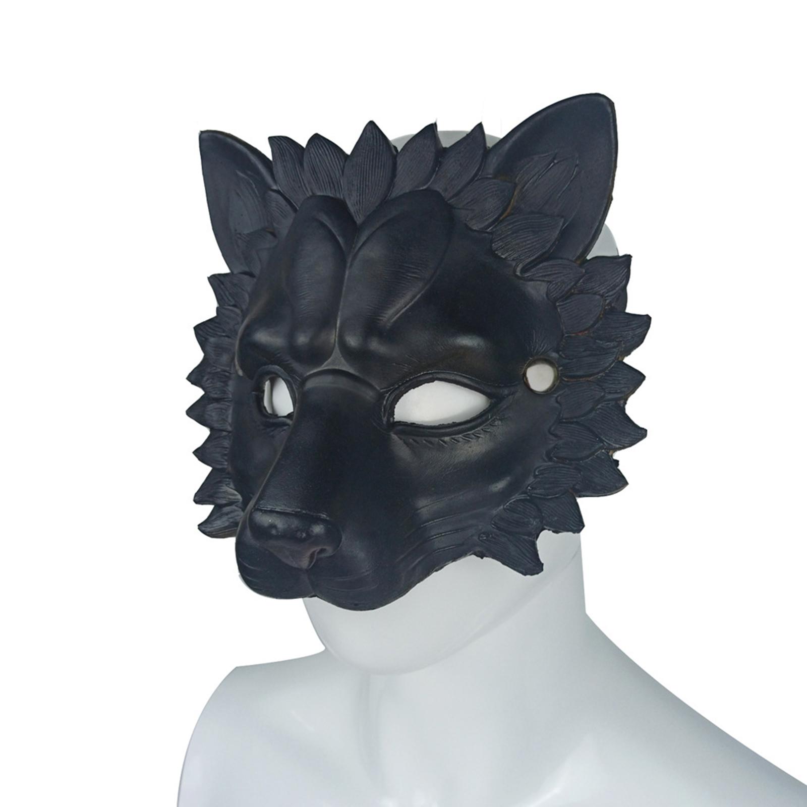 Lion Mask Half Face Decorative - Respirator Half Face のレビューと価格