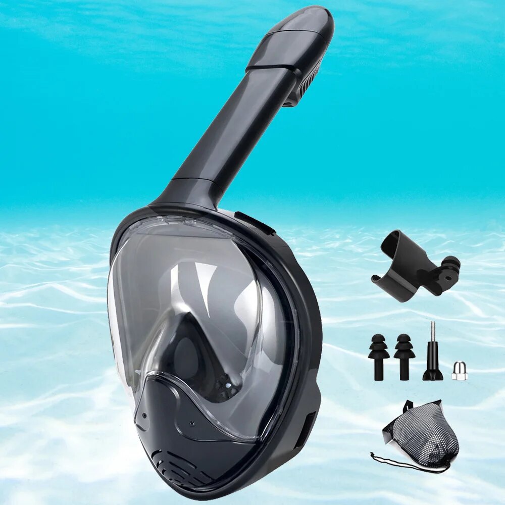 Underwater Snorkeling Full Fac - Anti Pollution Mask のレビューと価格