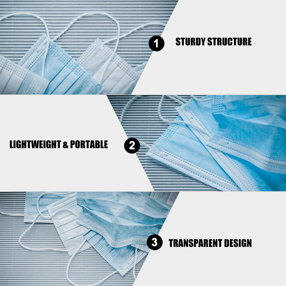 4Pcs Foldable Mask Storage Box - Face Mask Storage Box のレビューと価格