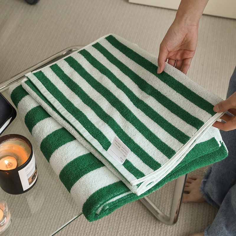 Stripe Pure Towels Absorbent T - Cloth Face Mask Washable のレビューと価格