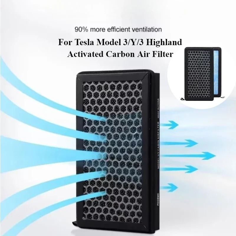 For Tesla Model 3/Y/3 Highland - Filter Replacement N95 のレビューと価格