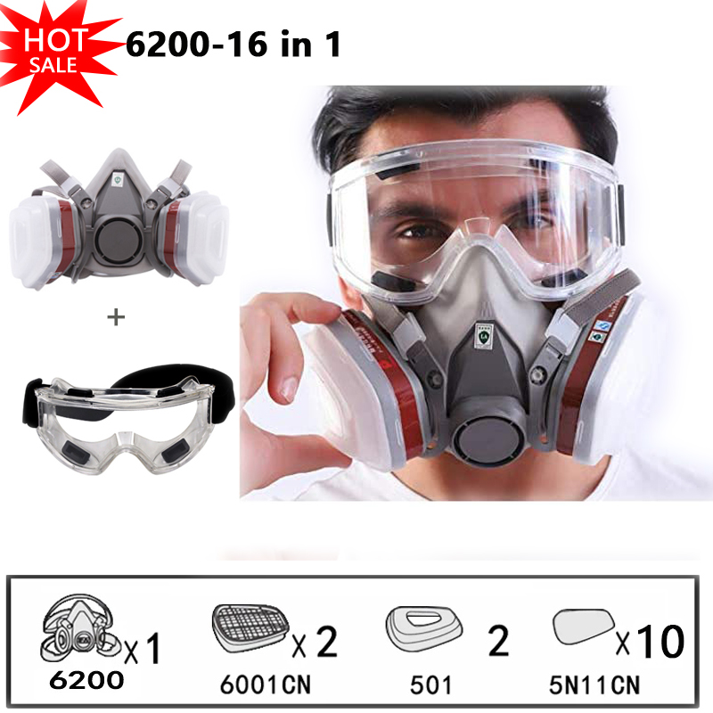 6200 Chemical Half Face Dustpr - Dust Mask Construction のレビューと価格