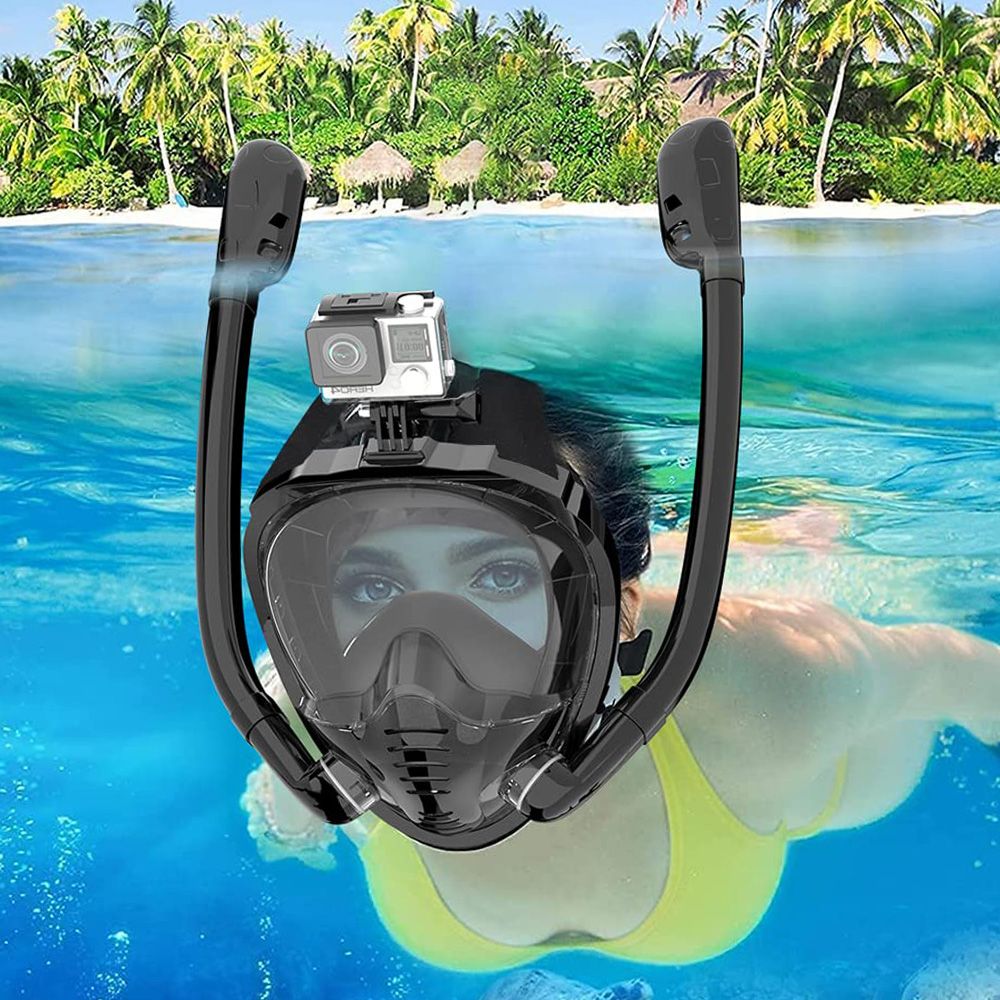 Full Face Snorkel Mask 180°Pan - Anti Pollution Mask のレビューと価格