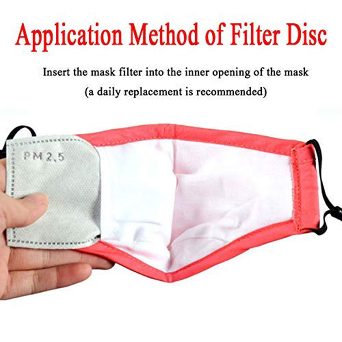 20pcs Fine Denier Face Mask Fi - Pm2.5 Filter Insert のレビューと価格