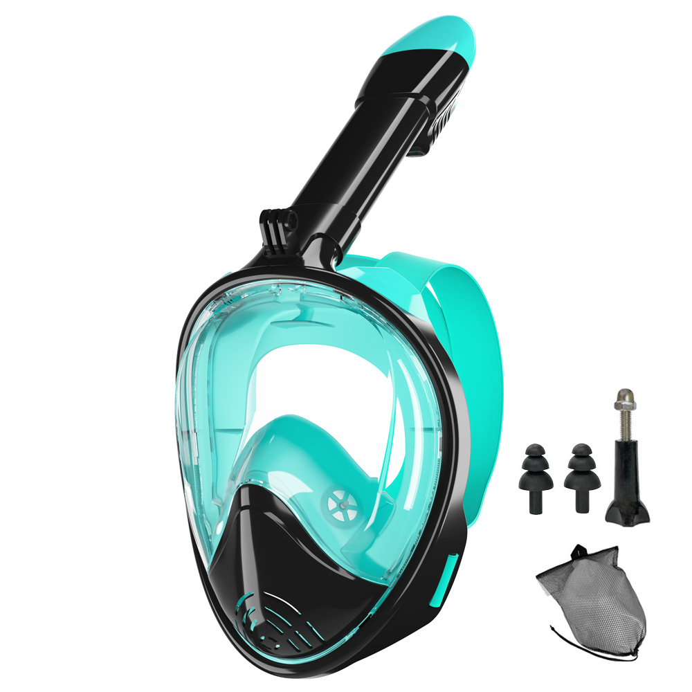 Full Face Snorkel Mask Silicon - Silicone Mask Bracket のレビューと価格