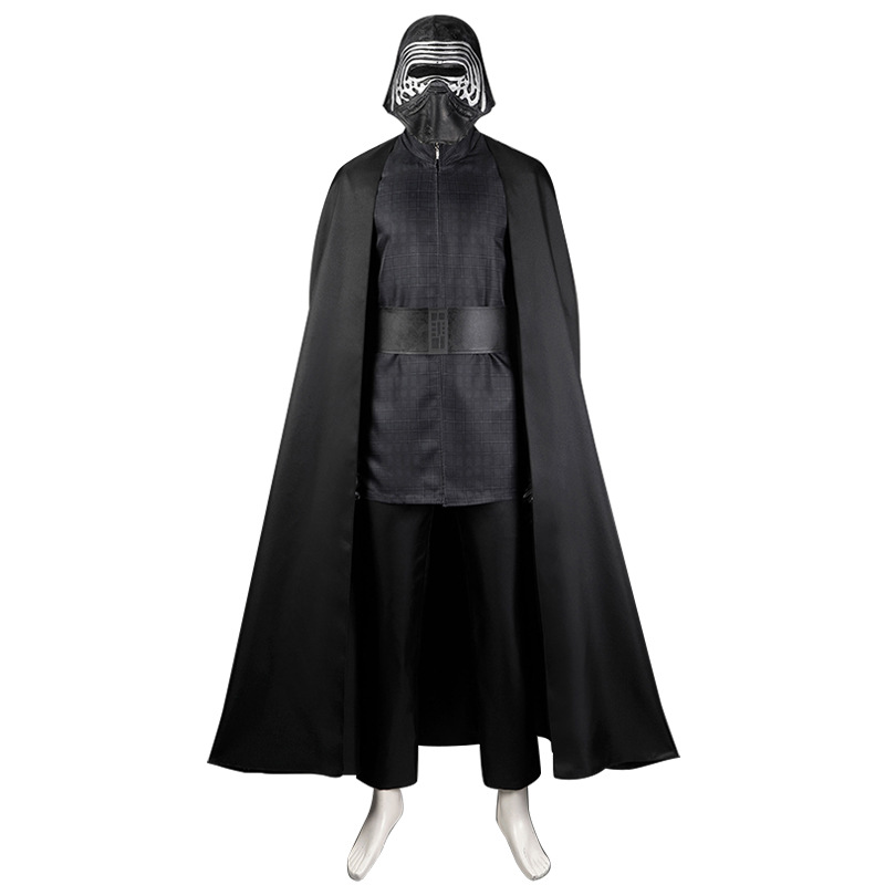 New Men Jedi Cosplay Halloween - Black Face Mask Pack のレビューと価格