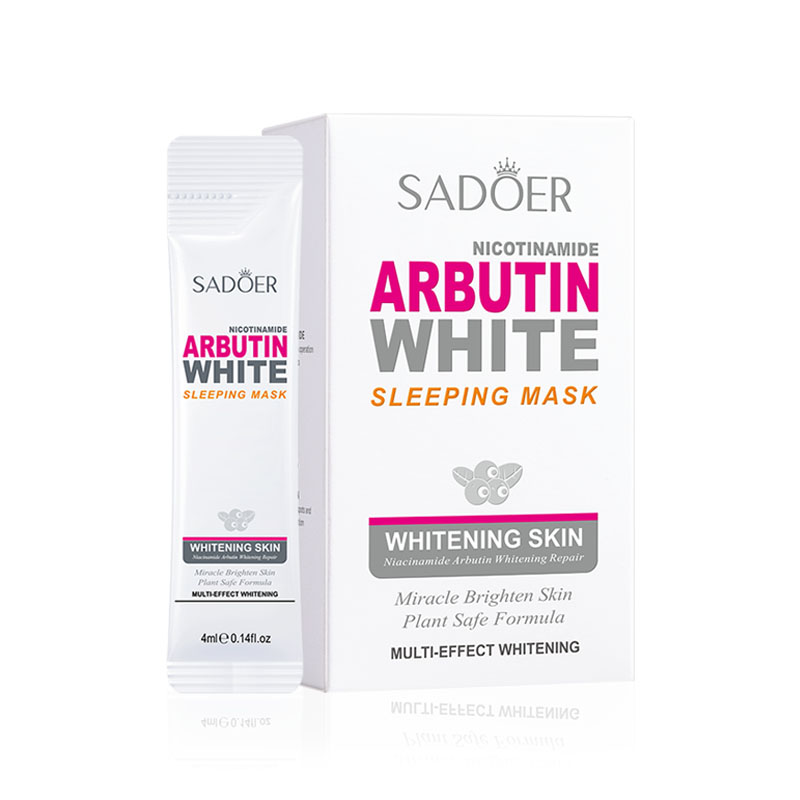 20pcs/box SADOER Arbutin Sleep - Face Mask Storage Box のレビューと価格
