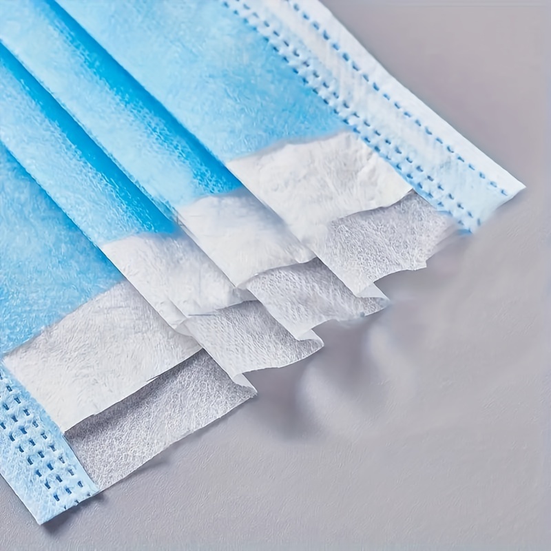 200Pcs Thickened Blue Disposab - Disposable Mask Blue のレビューと価格