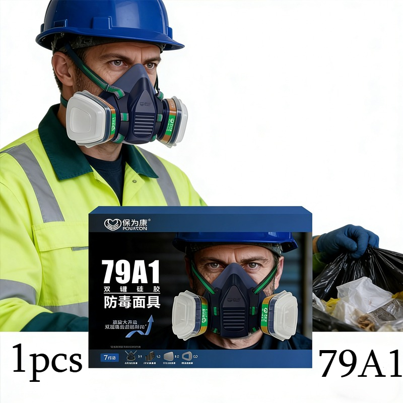 Gas Mask Half Full Face Protec - Respirator Half Face のレビューと価格