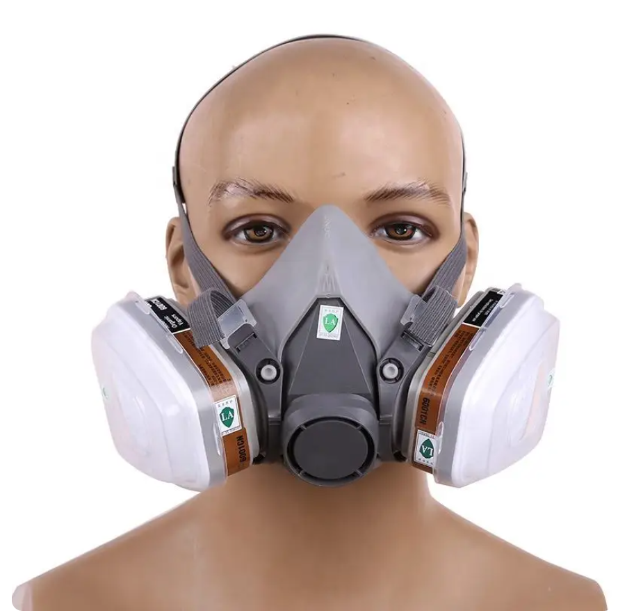 6200 Respirator Dust Gas Mask  - Face Mask Storage Box のレビューと価格