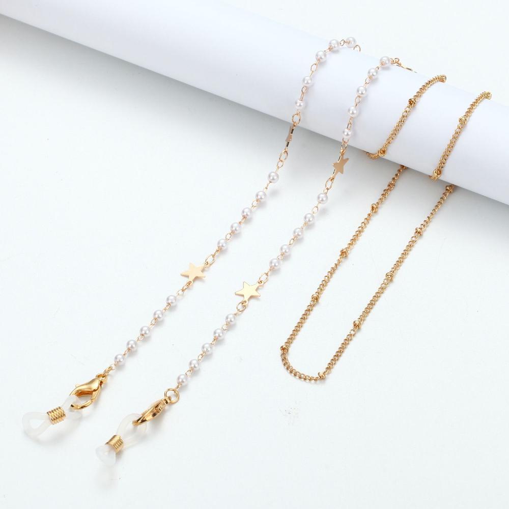 Jewelry Disc Metal Pearl Hangi - Mask Chain Holder のレビューと価格